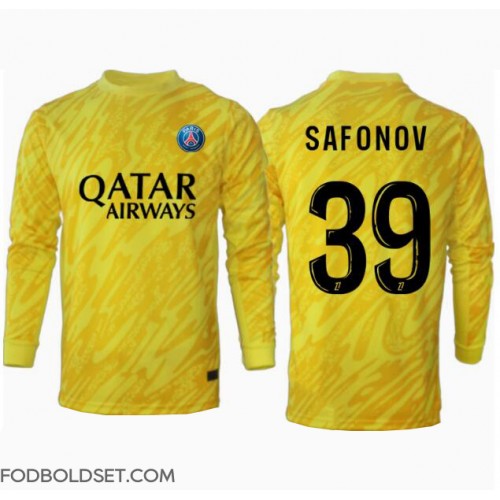 Paris Saint-Germain Matvei Safonov #39 Målmand Tredjetrøje 2024-25 Langærmet